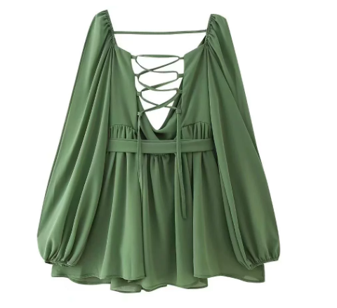 Lani - V-neck Off Shoulder Dress