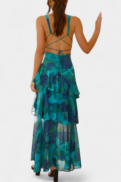 Kenzie - V-Neck Maxi Dress