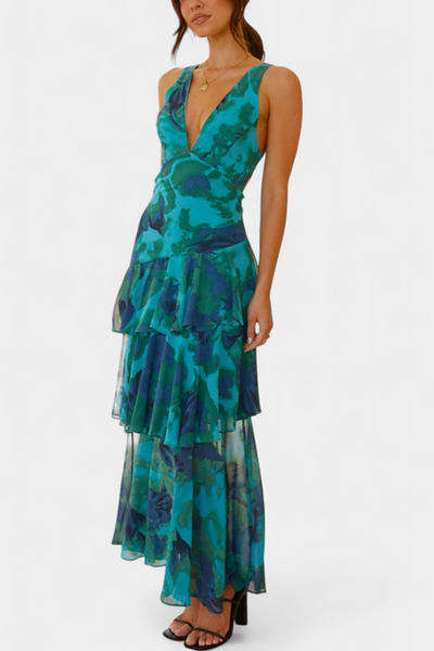 Kenzie - V-Neck Maxi Dress