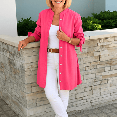 Laura – Solid Shirt Blouse