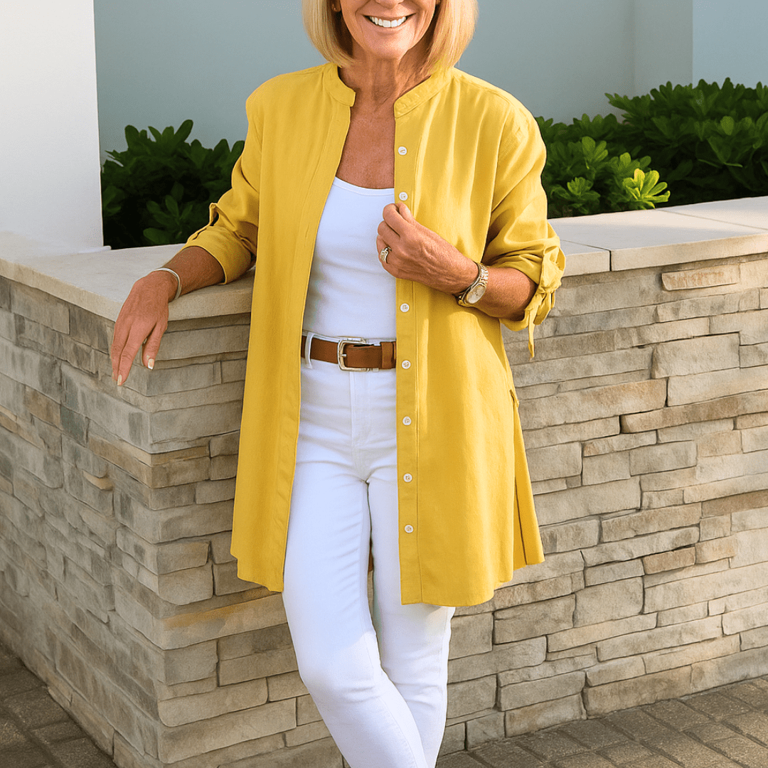 Laura – Solid Shirt Blouse