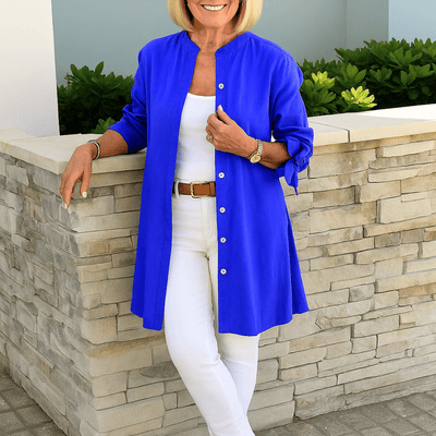 Laura – Solid Shirt Blouse