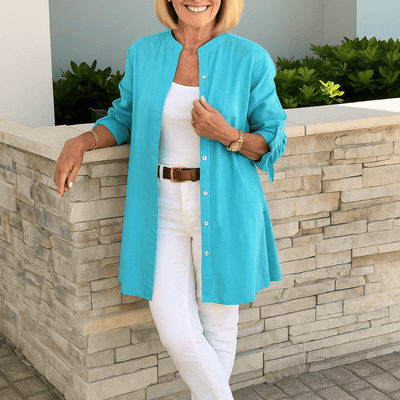 Laura – Solid Shirt Blouse