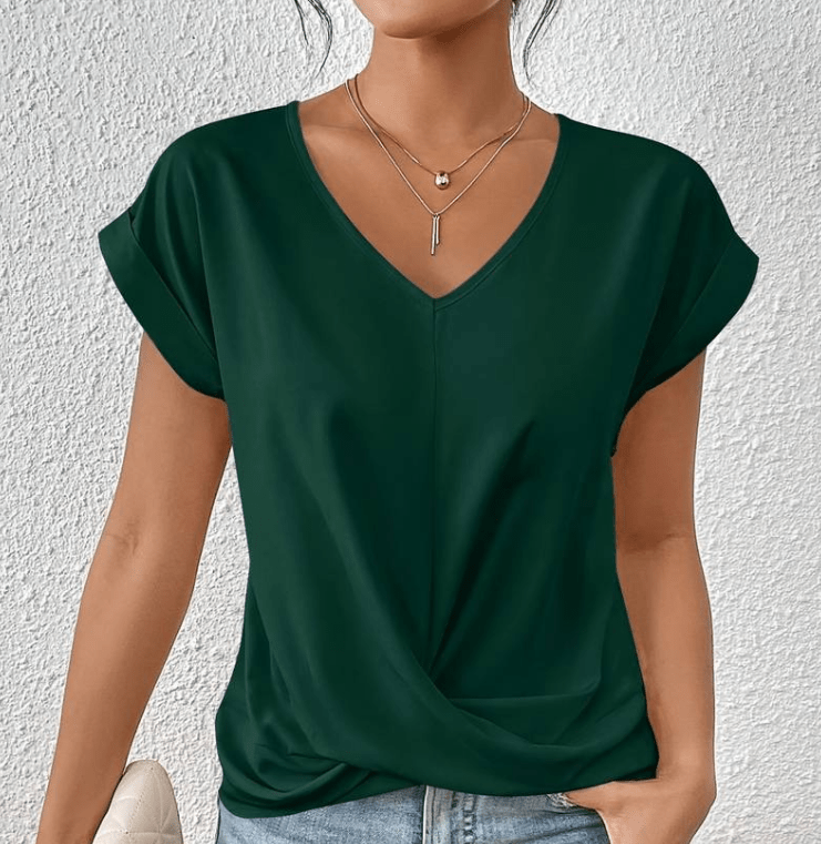 Mary – V-Neck Everyday Top