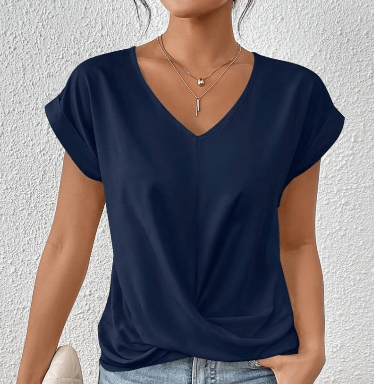 Mary – V-Neck Everyday Top