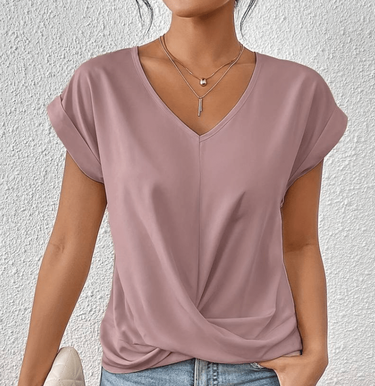 Mary – V-Neck Everyday Top