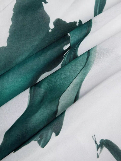 Dione – Watercolor Print Maxi Dress