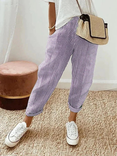 Lore - Striped Comfort Pants