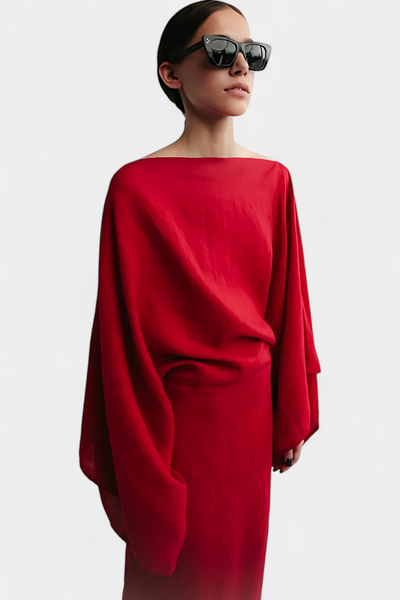 Kamilia - Kimono Dress with Belt