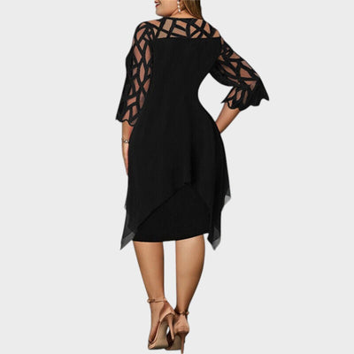 Raina - Lace Patchwork Dress