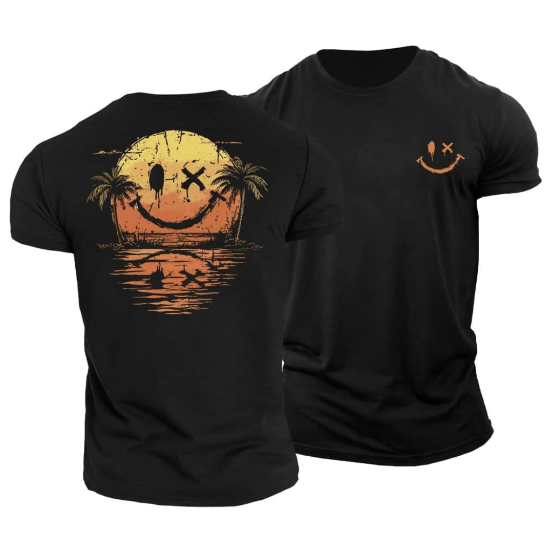 Sunburn Smiles – Men’s Summer T-Shirt
