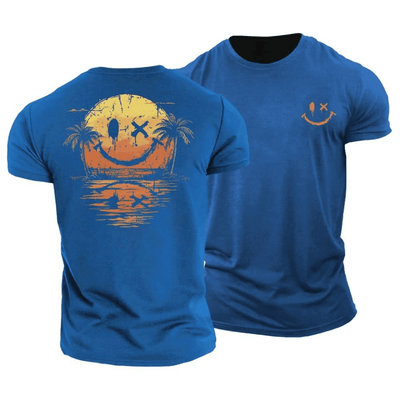 Sunburn Smiles – Men’s Summer T-Shirt