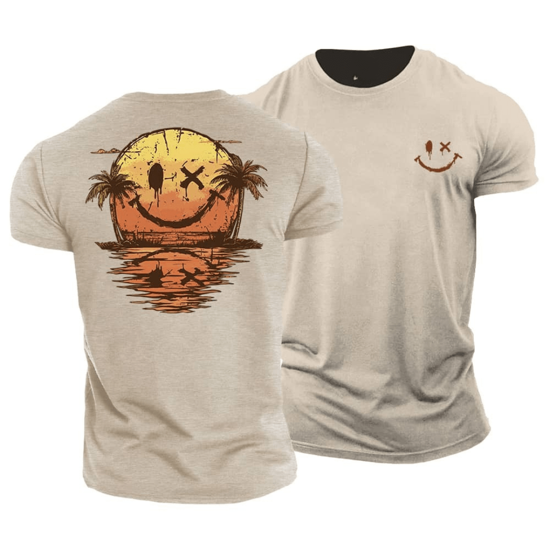 Sunburn Smiles – Men’s Summer T-Shirt