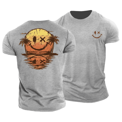 Sunburn Smiles – Men’s Summer T-Shirt