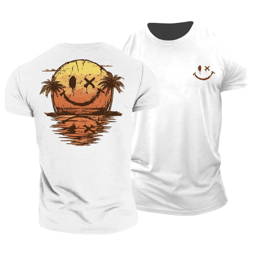 Sunburn Smiles – Men’s Summer T-Shirt