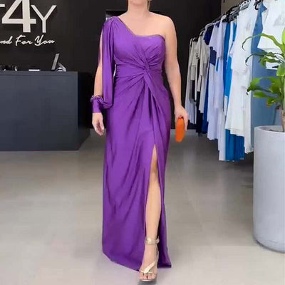 Emmi - Elegant One-Shoulder Dress