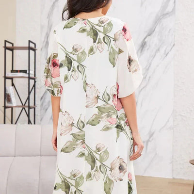 Marcella – Watercolour Chiffon Maxi Dress