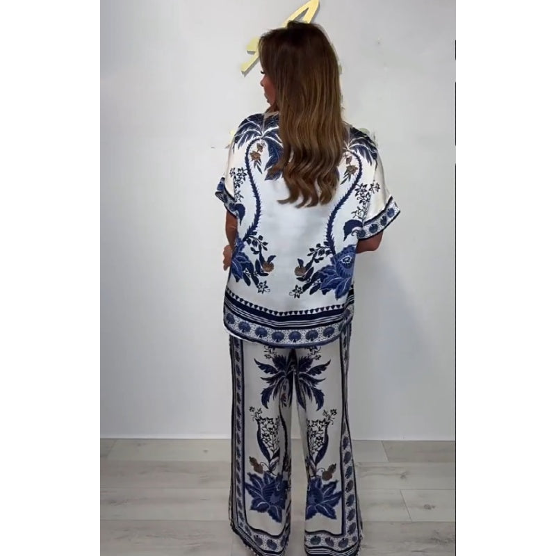 Willow – Satin Two-Piece Set