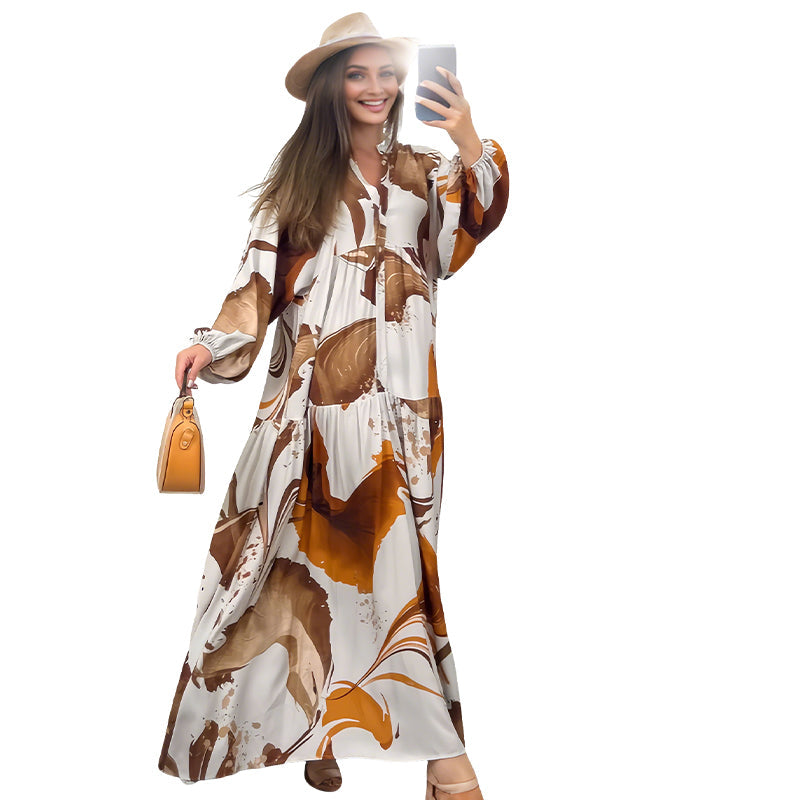 Sarai - Printed Maxi-Dress