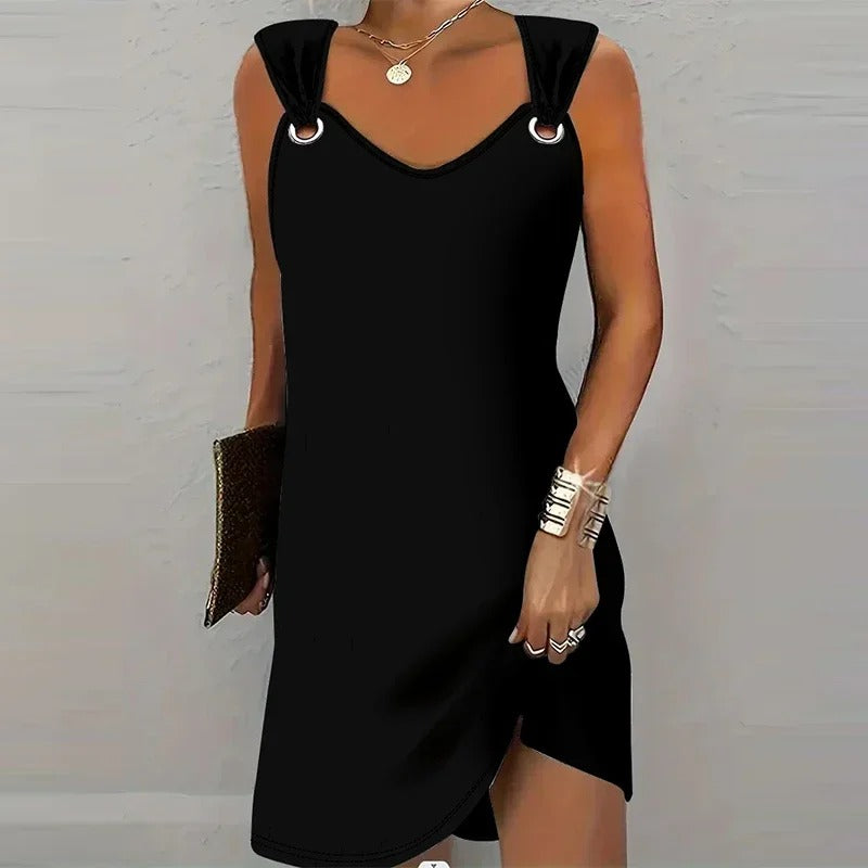 Raya – Ring Detail Mini Dress