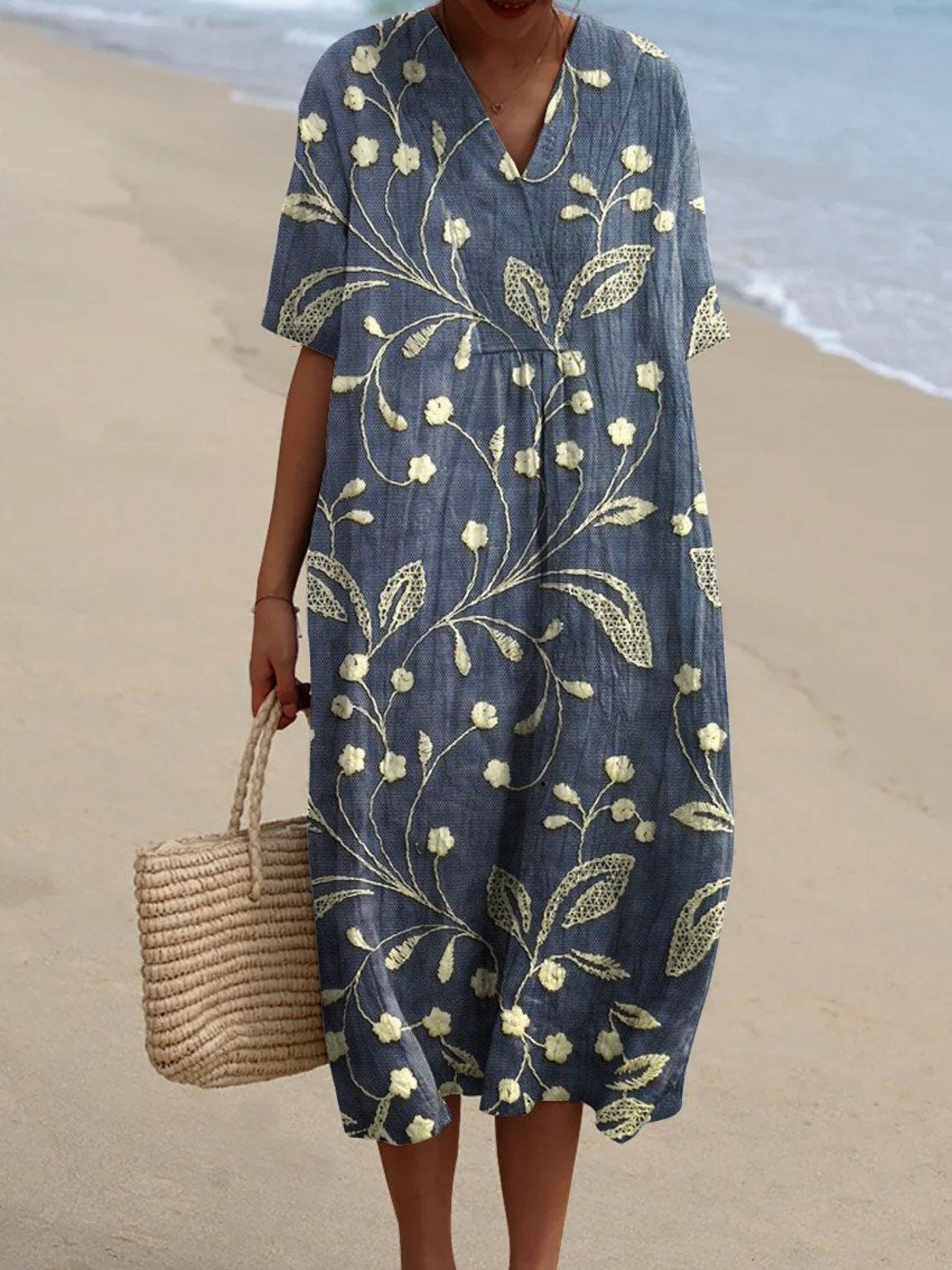 Ellera | Vintage Floral Dress – Limited Edition